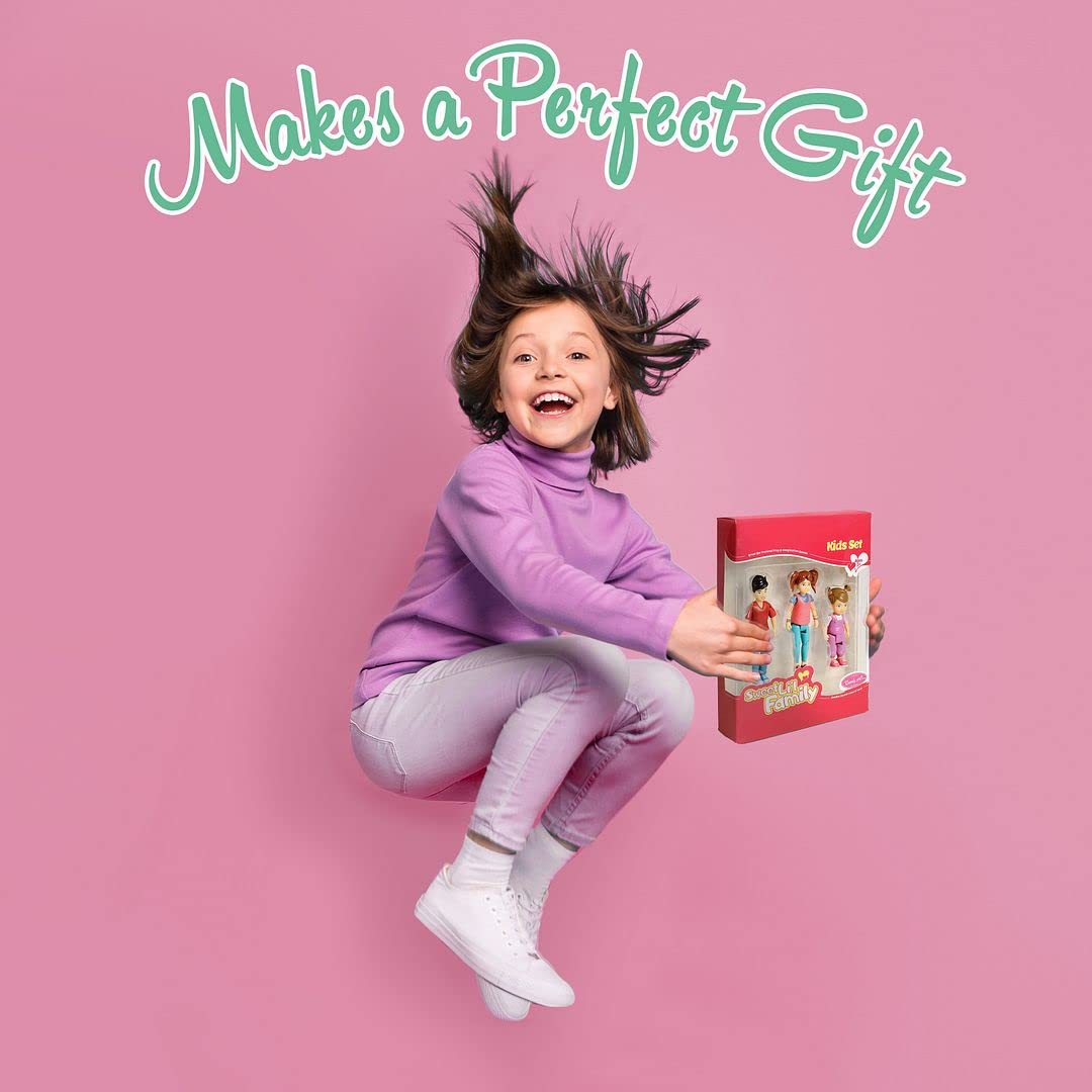 Beverly Hills Sweet Lil Family Toddler figure with flexible pose options for storytelling