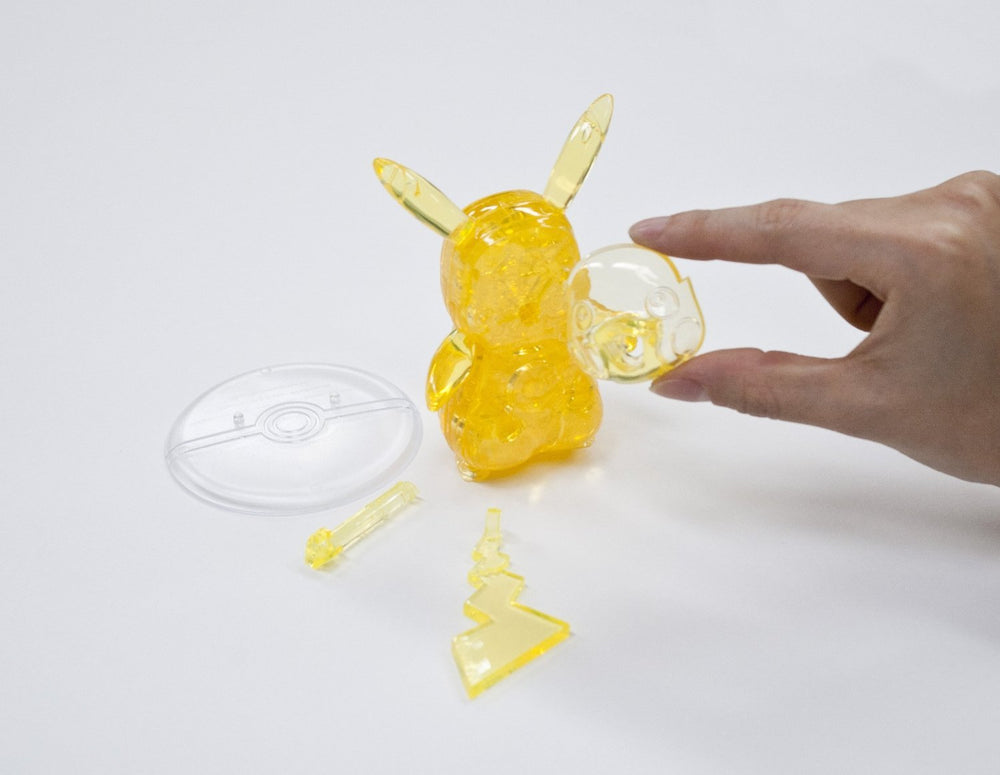 Beverly Pikachu finish close-up highlights glossy crystal detailing