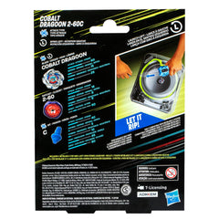 Beyblade X Cobalt Dragoon top left-spin attack type for high-energy battles