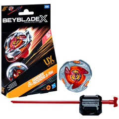 Beyblade X Hammer Incendio front view ready for competitive battles