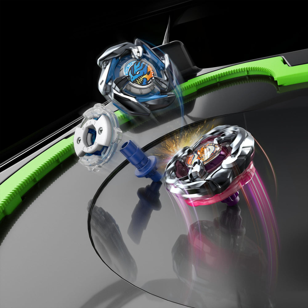 Beyblade X launcher ripcord for quick, smooth starts.