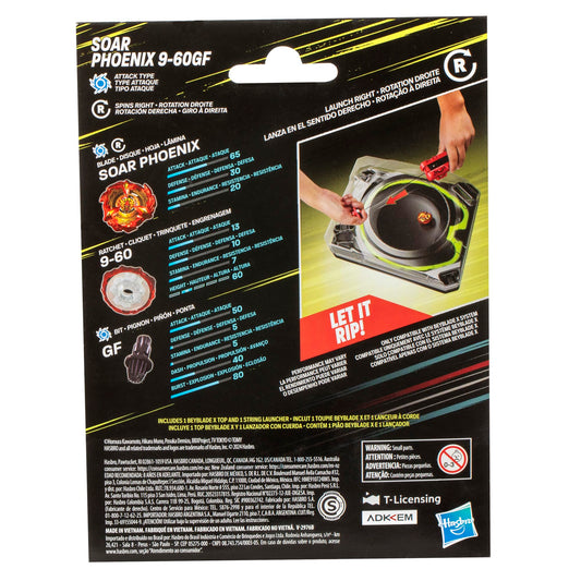 Soar Phoenix top in action delivering fast, responsive spins.