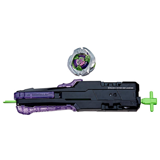 Beyblade X Victory Grip Starter assembly ready for quick battles