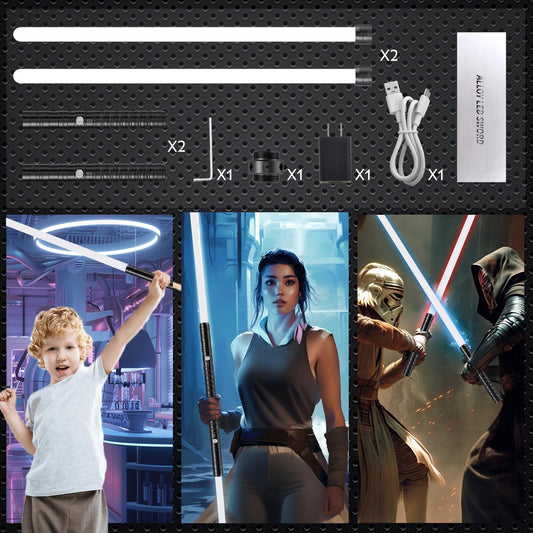 Beyondtrade Lightsabers color blade with 15 hues for iconic battles
