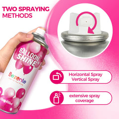 Bezente Balloon Shine odorless formula keeps indoor parties fresh.