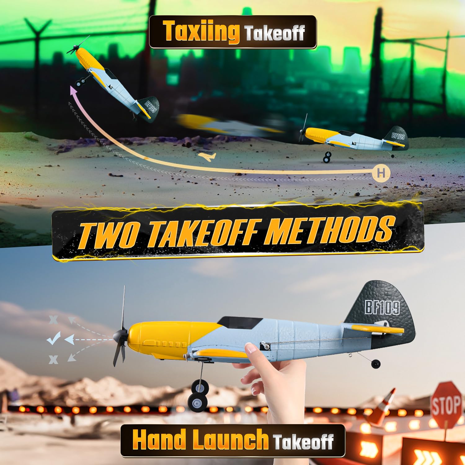 BEZGAR 3-Channel RC Plane stunt performance captivates kids and adults during sessions.
