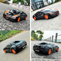 BEZGAR Bugatti Grand Sport Vitesse RC car on display stand