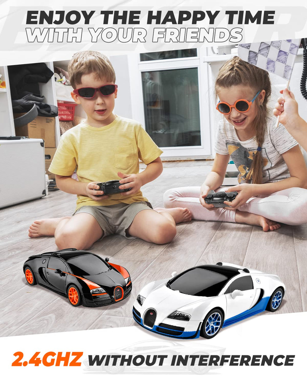 BEZGAR Bugatti Grand Sport Vitesse RC car packaging and presentation
