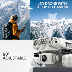 BEZGAR drone two batteries deliver up to 15 minutes of flight.