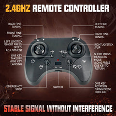 BEZGAR drone with automatic altitude hold for steady hovering.