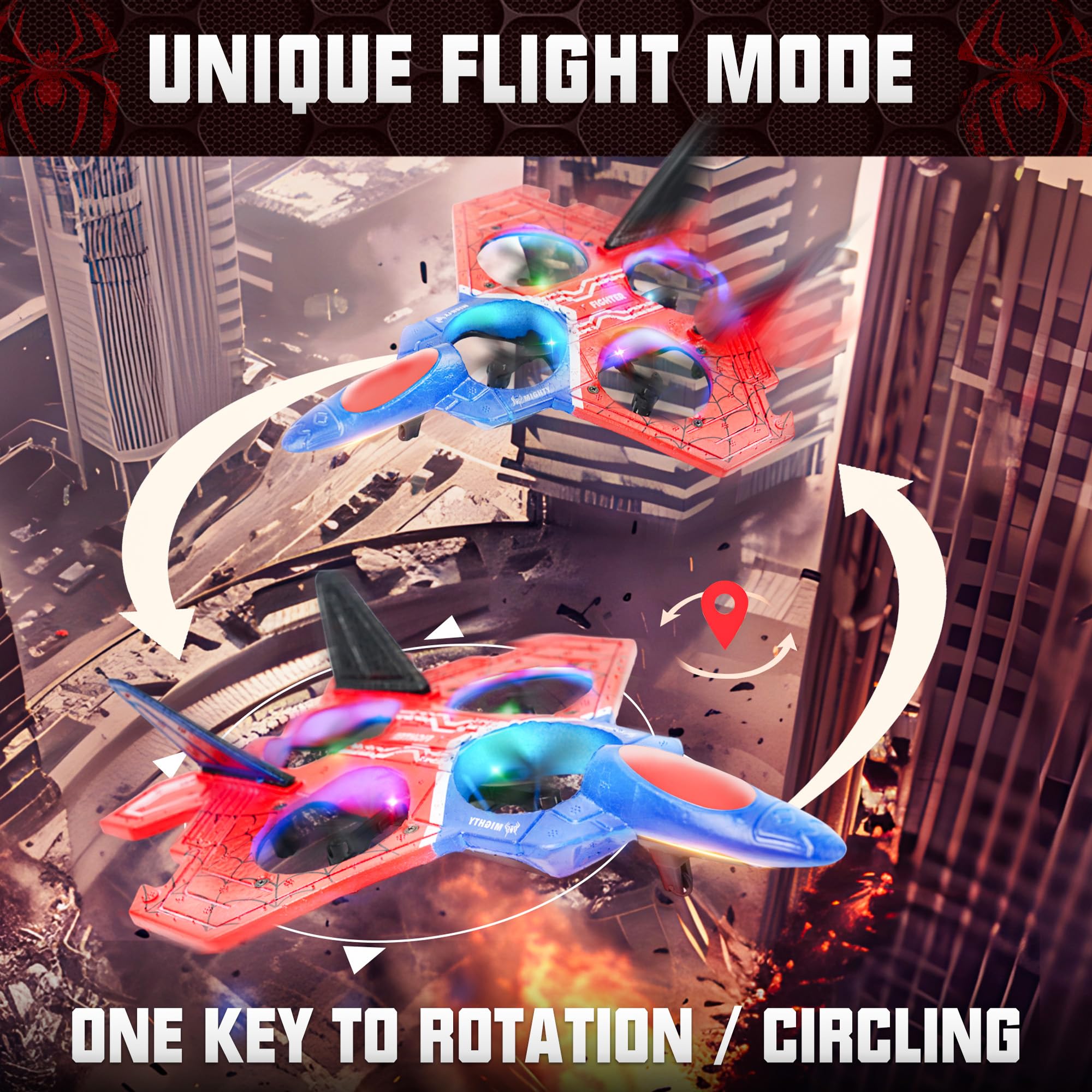 BEZGAR drone offers over 14 minutes of flight time for longer sessions.