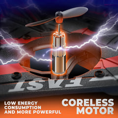 BEZGAR Drones for Kids: Automatic altitude hold stabilizes hovering.