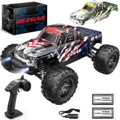 BEZGAR HM161 front view highlights rugged 4WD performance for off-road adventures.