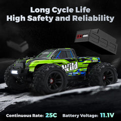 BEZGAR HP161S cooling fins and ESC keep components cool during sustained runs
