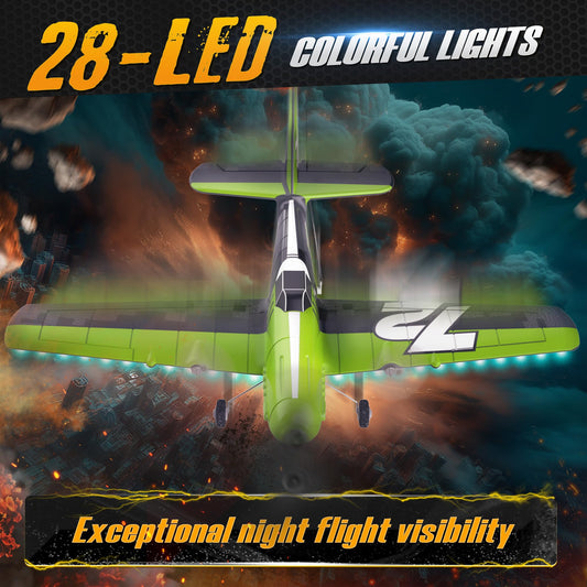 BEZGAR HQ089 midair glide captures smooth, stable flight for easy handling.
