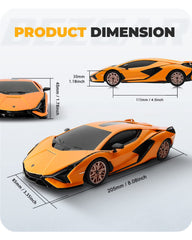BEZGAR Lambo Sián FKP37 wheels and suspension enable smooth indoor driving