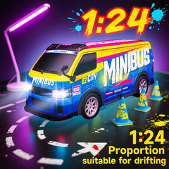BEZGAR LED color modes illuminate night racing with dynamic light shows.