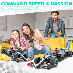 BEZGAR Mercedes-Benz F1 1:18 RC car decals for customization
