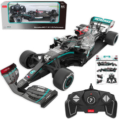 BEZGAR Mercedes-Benz F1 1:18 RC car remote with 2.4GHz precision