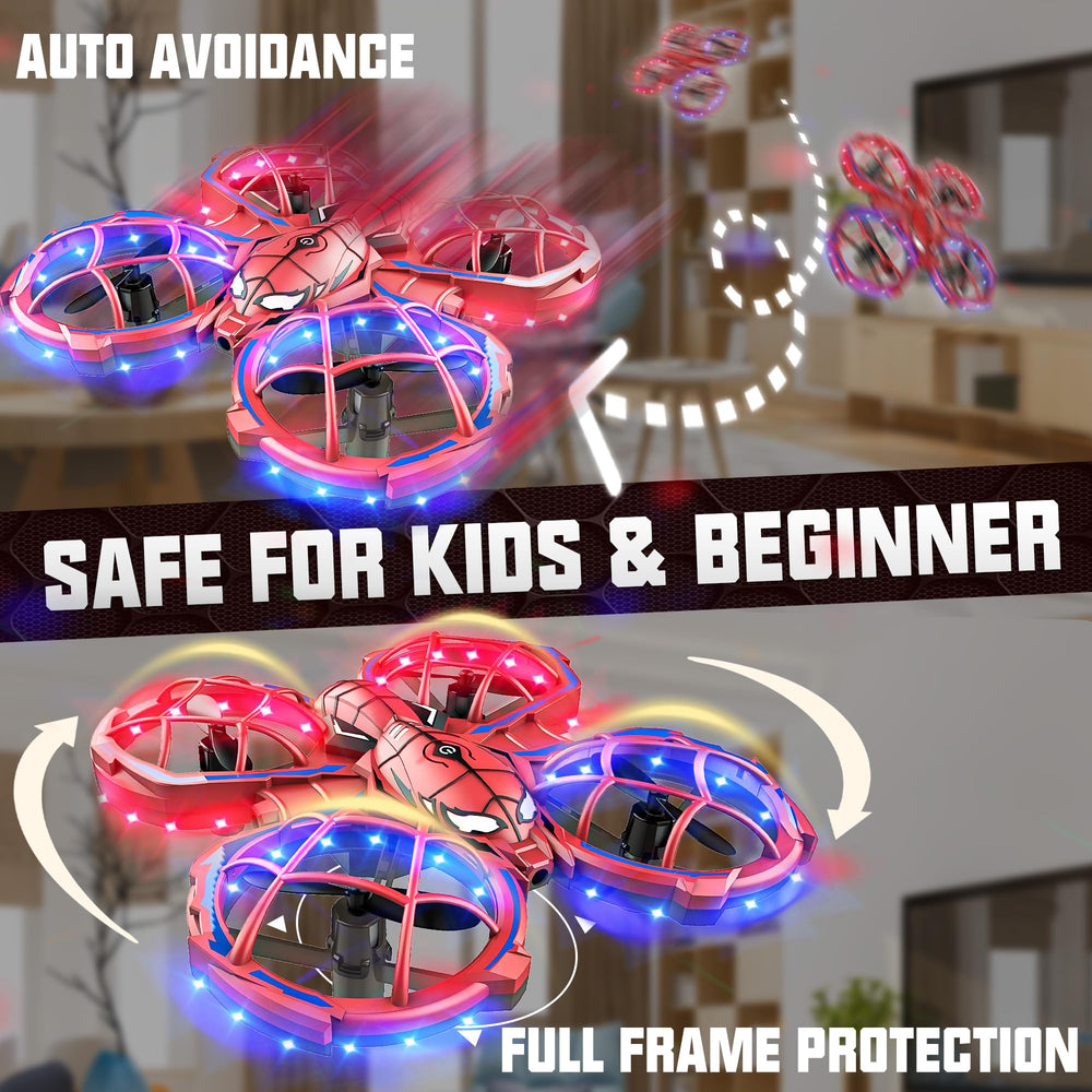 BEZGAR Mini Drone - safe and durable ABS body with propeller guards.