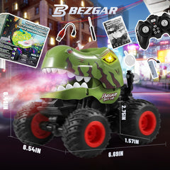 BEZGAR RC truck supports interference-free multiplayer battles.