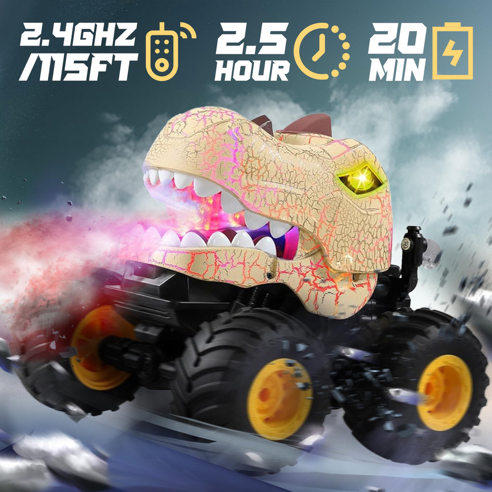 BEZGAR Monster Truck 360° spins highlight stunt-ready performance for kids.
