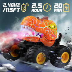 BEZGAR Monster Truck 360° spins for thrilling indoor and outdoor stunts