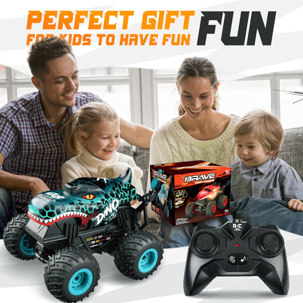 BEZGAR Monster Truck blue packaging image highlights gift-ready presentation.