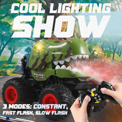 BEZGAR dinosaur-themed truck invites imaginative play.