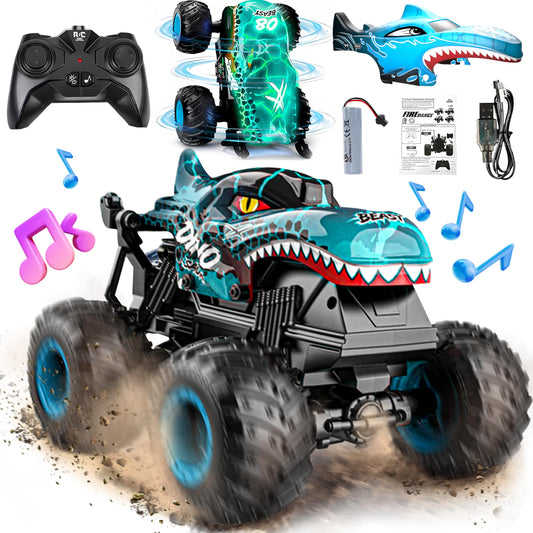 BEZGAR Monster Truck front view image: fast indoor and outdoor racing