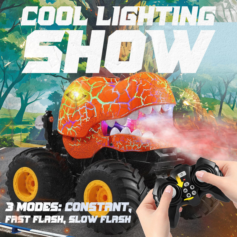 BEZGAR Monster Truck 2.4 GHz remote enables multiplayer racing with range
