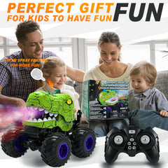 BEZGAR Monster Truck music and lights enhance immersive playtime