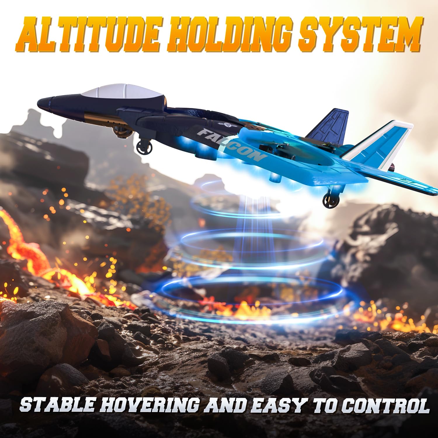 BEZGAR RC Airplane suitable for ages 8 and up