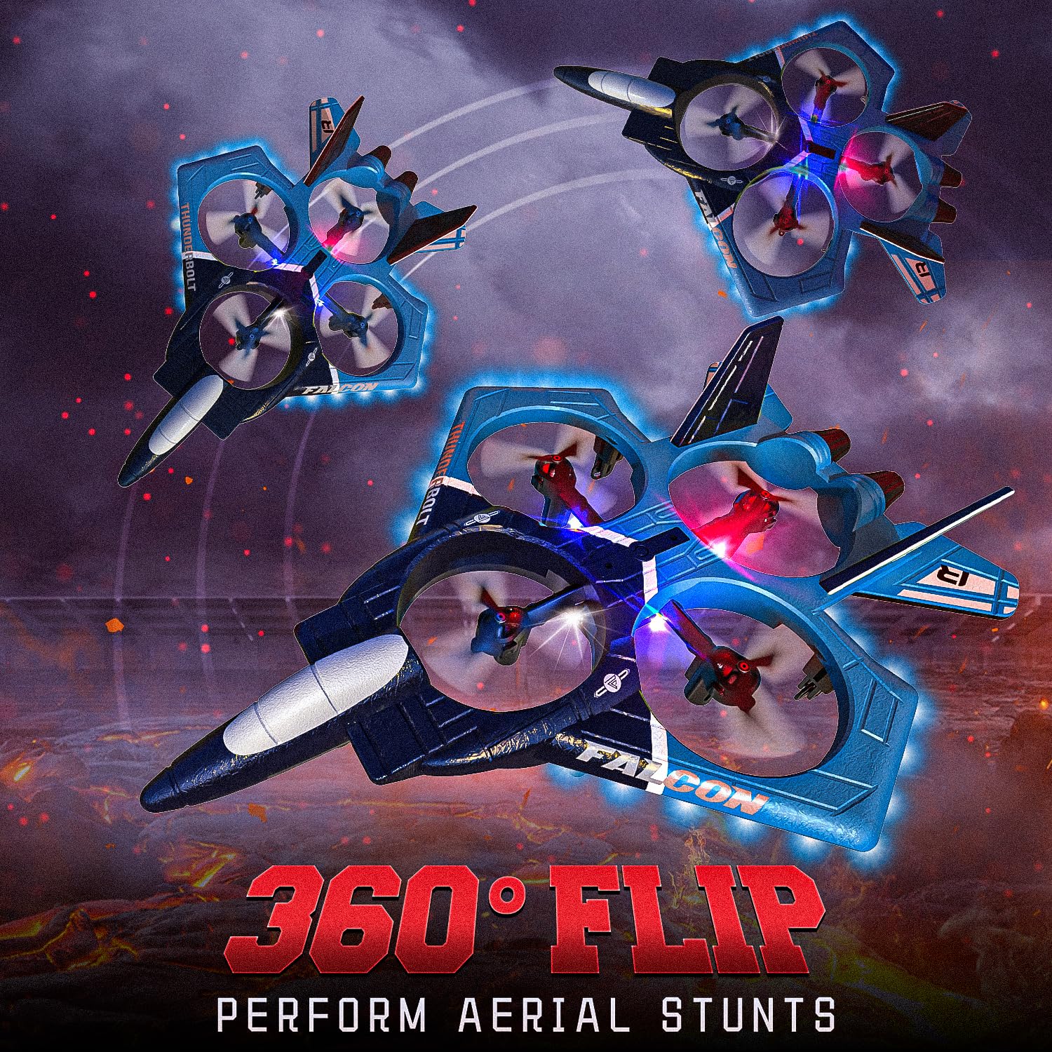 BEZGAR RC Airplane altitude hold keeps height steady