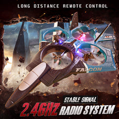 BEZGAR RC Airplane with dual batteries for longer flight sessions