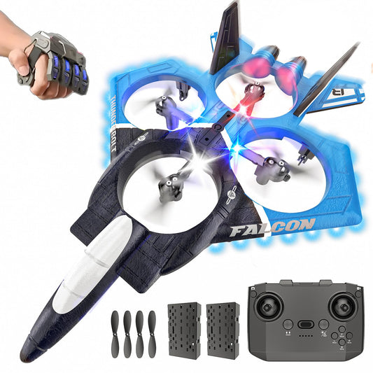BEZGAR RC Airplane with gesture remote for easy handling