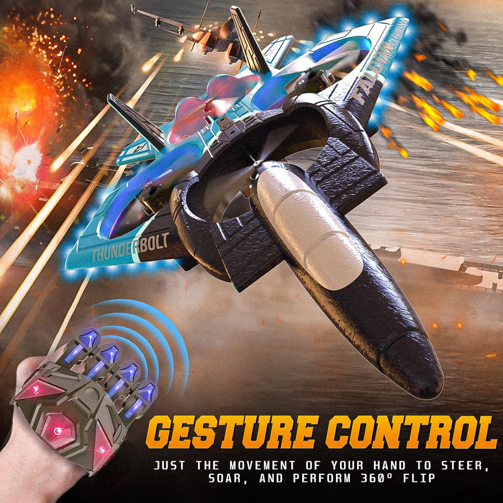 BEZGAR RC Airplane hollow cup motor delivers smooth control
