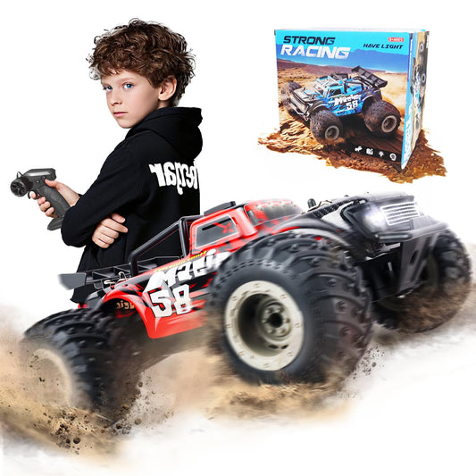 BEZGAR RC monster truck 1:18 scale ready for rugged off-road fun.