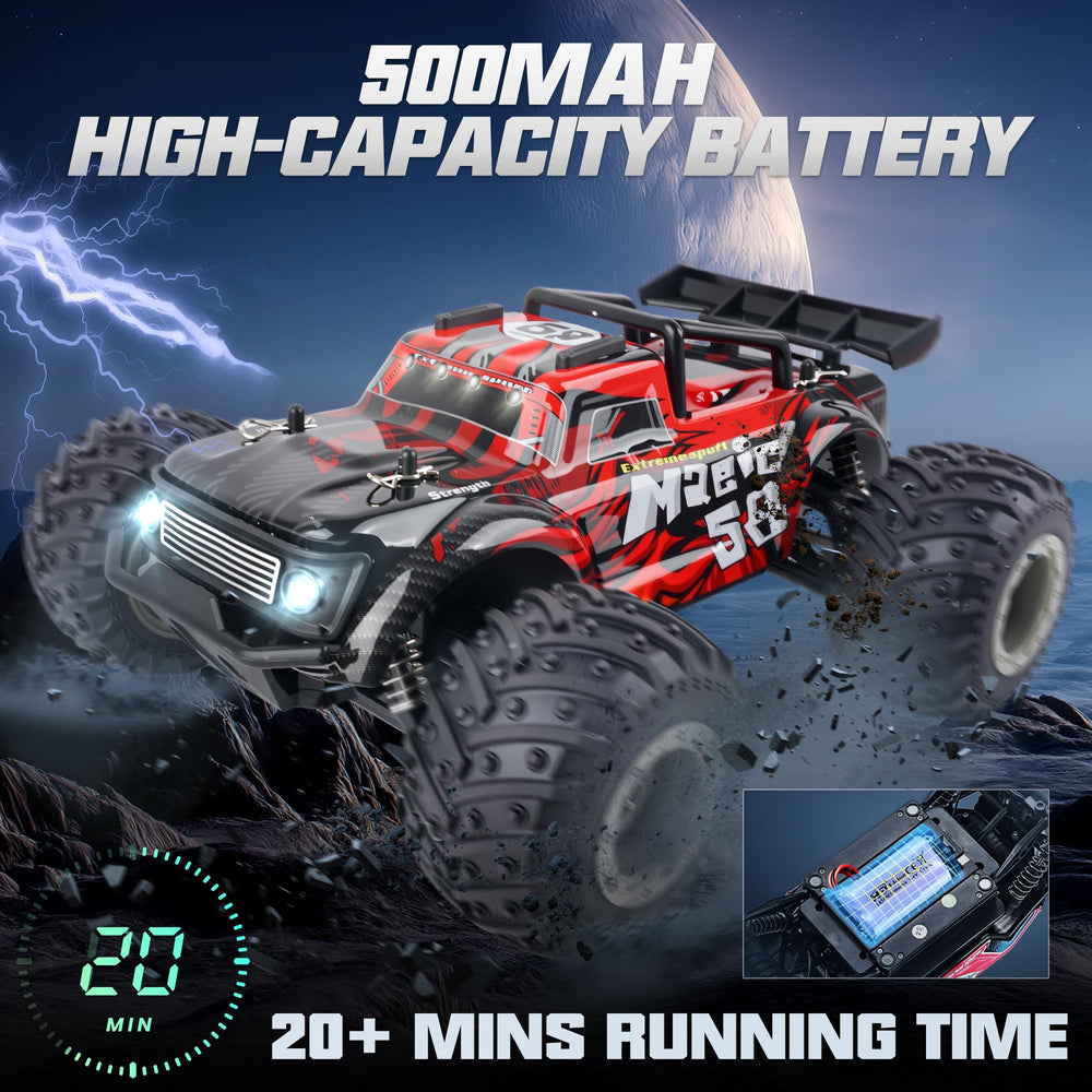 BEZGAR 2.4GHz radio connection ensures smooth multiplayer racing.