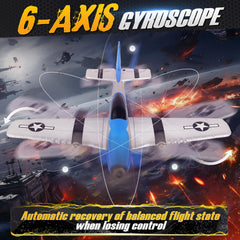 BEZGAR RC Plane dual battery design enables longer flights