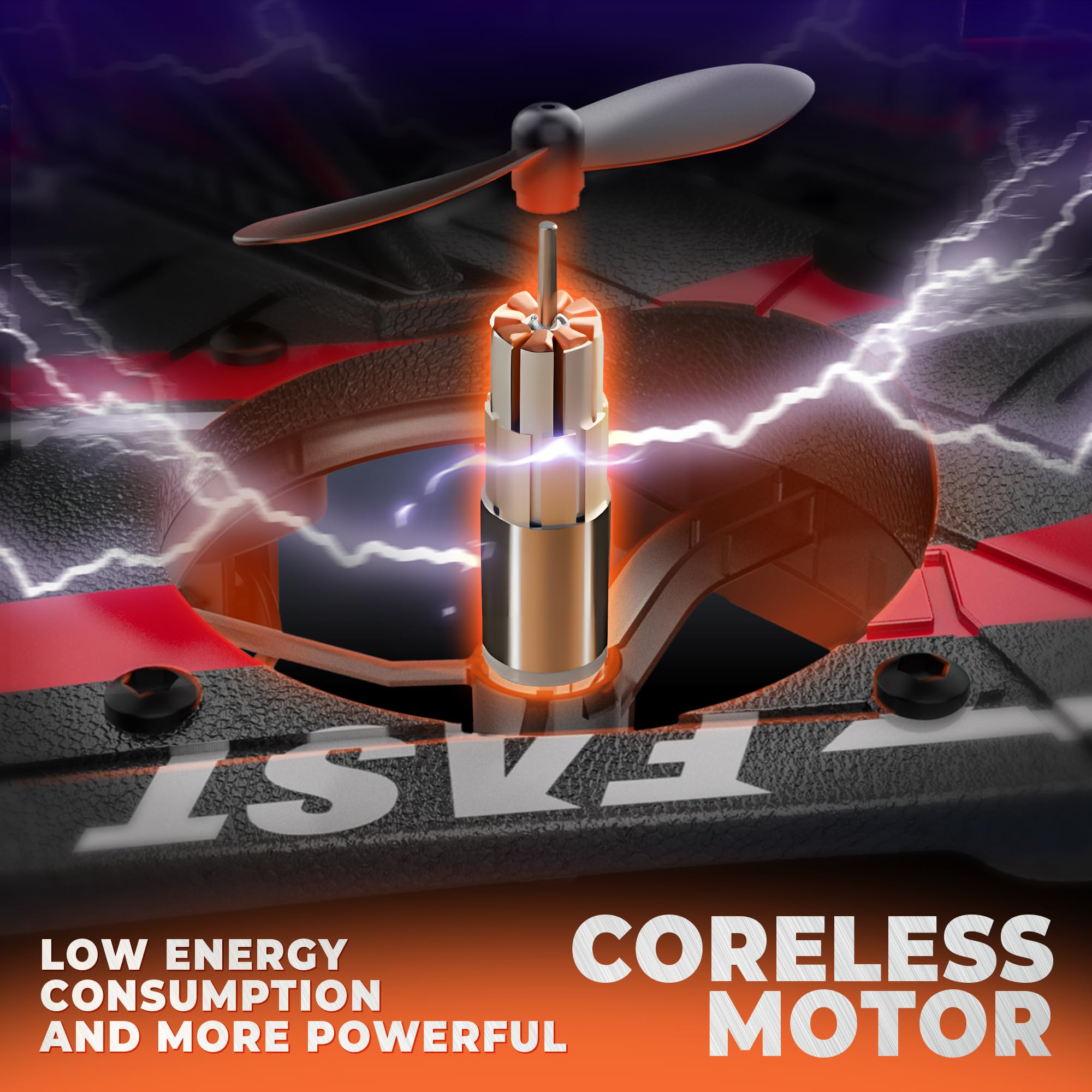 BEZGAR RC Plane dual battery supports longer flight times.
