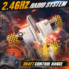 BEZGAR RC Plane performing stunts delivers thrilling aerial moments for all ages