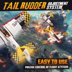 BEZGAR RC Plane taxi-launch option provides smooth ascent without hand-throw