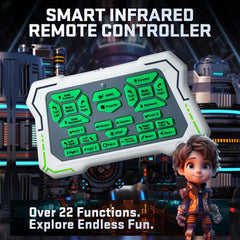 BEZGAR TR300 LED eyes show 78 expressions for engaging play.