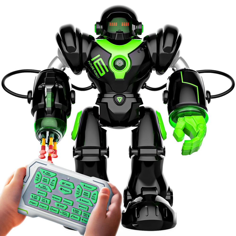 BEZGAR TR300 robot with dynamic dance moves for interactive play.