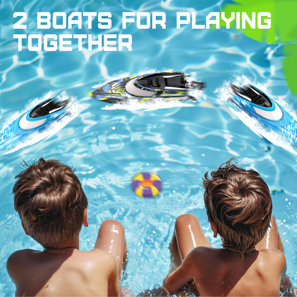 BEZGAR TX2P1 2.4GHz transmitter image emphasizes smooth, multi-boat control.