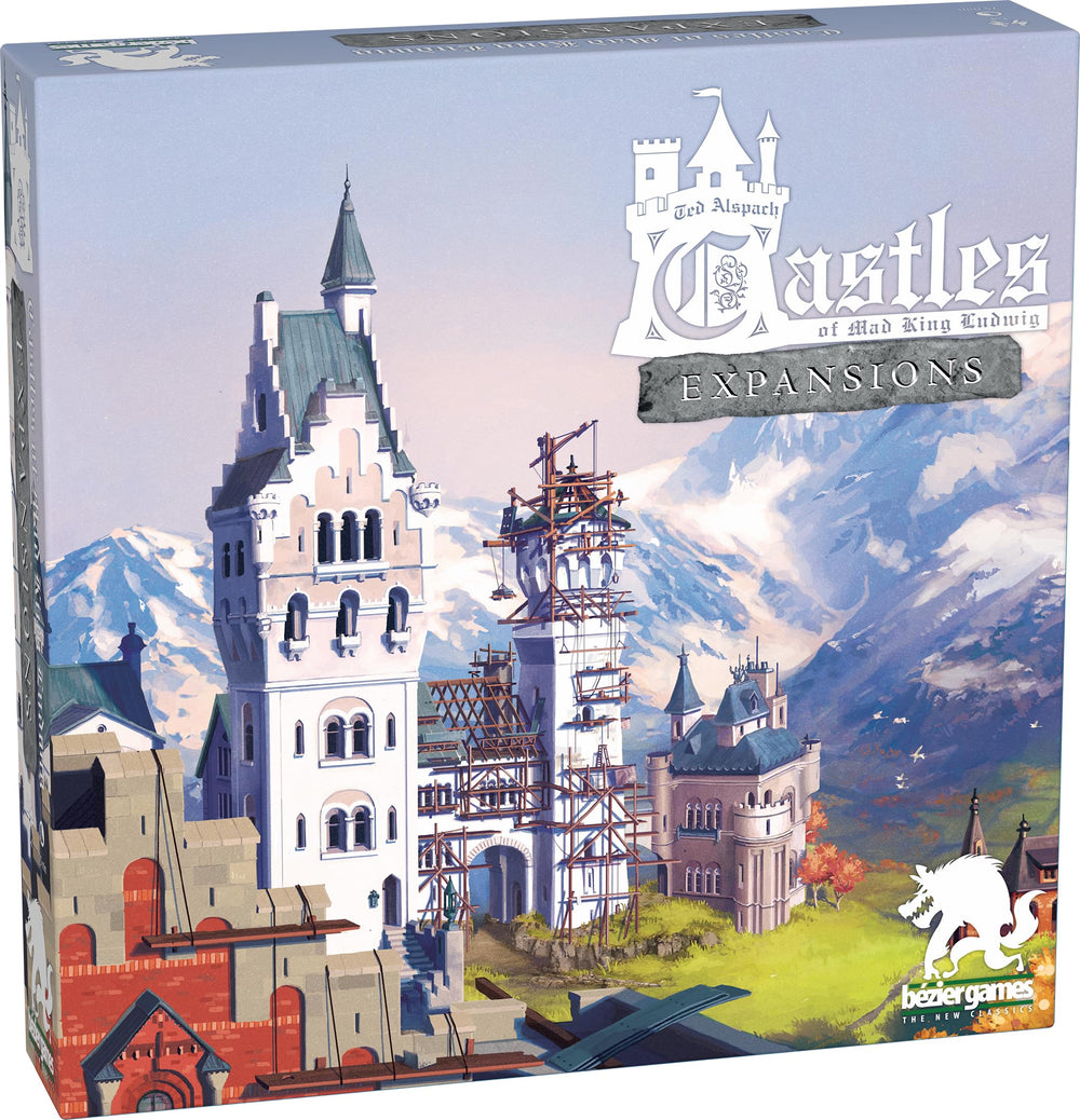 Bezier Games Castles of Mad King Ludwig Renovations tile boosts two-room scoring opportunities.
