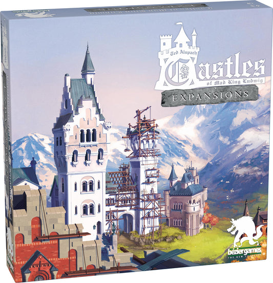 Bezier Games Castles of Mad King Ludwig Renovations tile boosts two-room scoring opportunities.