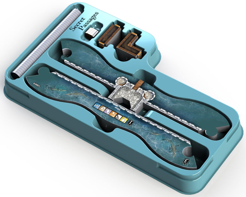 Bezier Games Castles of Mad King Ludwig Secret Passages improve layout flexibility.