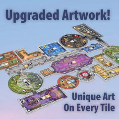 Bezier Games Castles of Mad King Ludwig buying tiles to expand your castle